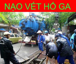 Nạo vét hố ga chuyên nghiệp, giá rẻ TP.Hồ Chí Minh